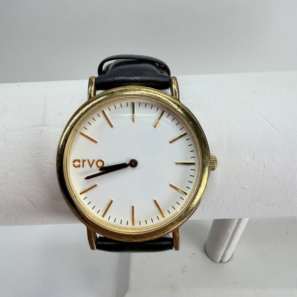 ARVO “The Time Sawyer” Minimalist Watch – Gold Tone Case
